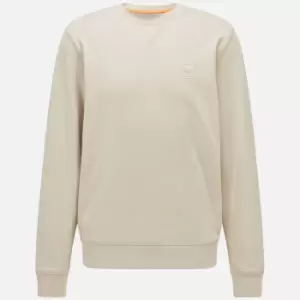 BOSS Casual Mens Westart Sweatshirt - Light Beige - L