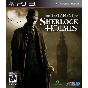 The Testament Of Sherlock Holmes Game