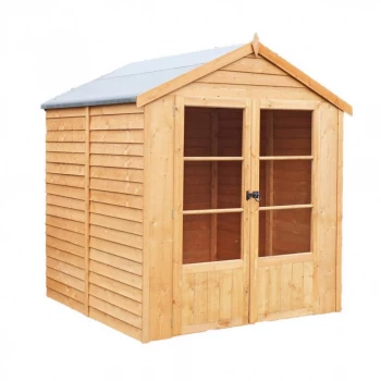 Shire Oatland Overlap Summerhouse - 6ft x 6ft (1830mm x 1760mm)