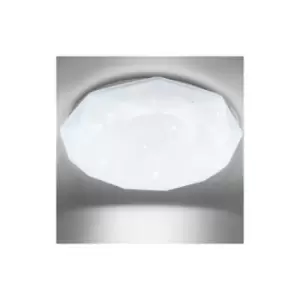 ExtraStar 18W LED Diamond Ceiling Light, 33cm (dia), 6500K Daylight