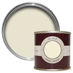 Farrow & Ball Estate James white No. 2010 Emulsion Paint 100ml Tester pot