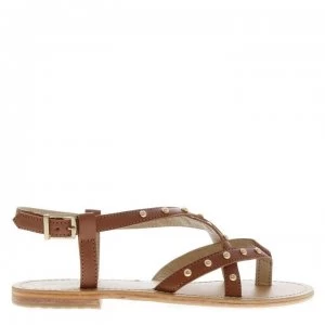 Firetrap Blackseal Dalhia Gladiator Sandals - Tan Leather