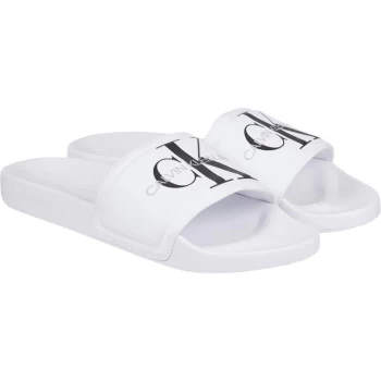 Calvin Klein Jeans Monogram Slide - Bright White