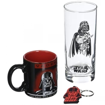 Star Wars - Dark Vador (Glasses + Keyring + Mini Mug) Gift Box