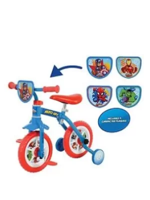 Marvel Marvel Superhero Adventures Switch It Multi Character 2In1 10" Bike