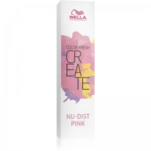 Wella Professionals Color Fresh Create Semi Permanent Hair Colour Shade Nu-Dist Pink 60ml