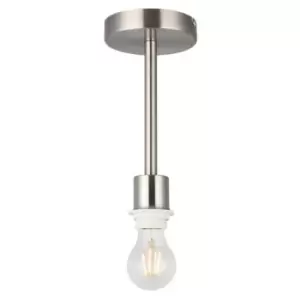 Ceiling light Baymont Satin nickel 1 bulb 26.5cm