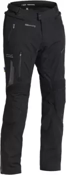 Halvarssons Malung Waterproof Motorcycle Textile Pants, black, Size 58, black, Size 58