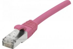 2m Cat6a SFTP LSZH Snagless Pink Cable