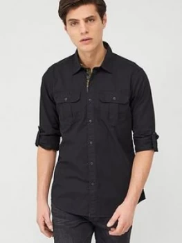 Barbour International Carving Shirt - Black Size M Men