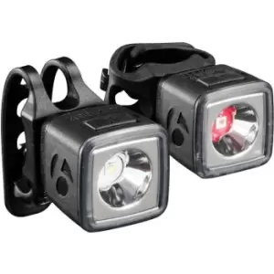 Bontrager Ion 100/Flare R City Light Set - 100/35 Lumen - Black