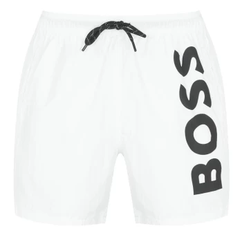 Boss Octopus Swim Shorts - White