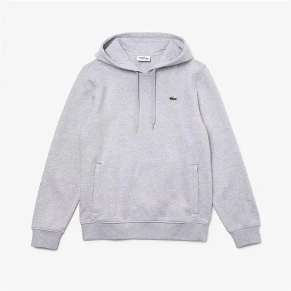 Lacoste Croc Hoodie - Grey L