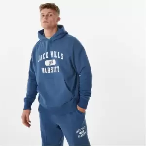 Jack Wills Varsity Graphic Hoodie - Blue