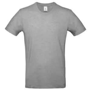 B&C Mens #E190 Tee (2XL) (Sport Grey)