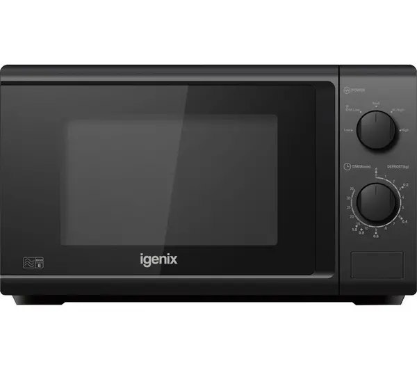 Igenix IGM0820B 20L 800W Manual Microwave