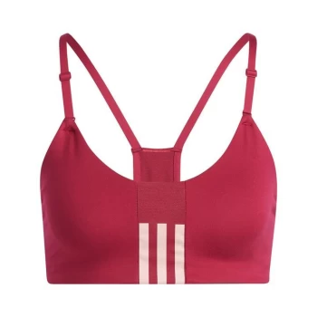 adidas Aeroimpact Training Light-Support Bra Women - Legacy Burgundy