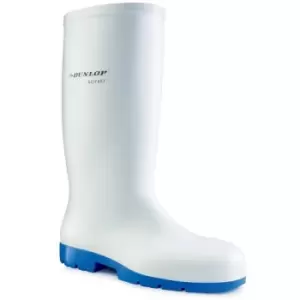 Dunlop Unisex Acifort A181331 Classic Safety Wellington Boots (10.5 UK) (White) - White