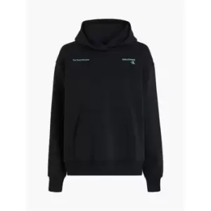 Calvin Klein Jeans Back Hyper Real Landscape Hoodie - Black