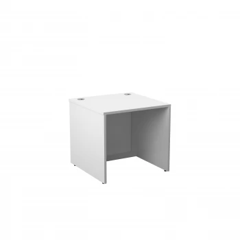 Reception Modular 800W X 800D Straight Base Unit - White