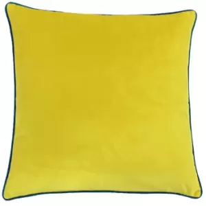 Paoletti Meridian Cushion Cover (55x55cm) (Cylon/Teal)