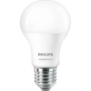 Philips SceneSwitch 8w LED ES/E27 GLS Colour Changing - 59837500