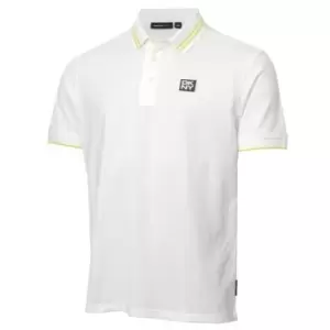 DKNY Golf Golf Spike Pique Polo - White