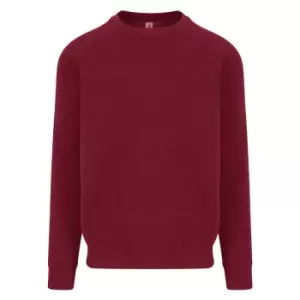 AWDis Just Hoods Mens Graduate Heavyweight Sweatshirt (XS) (Burgundy)