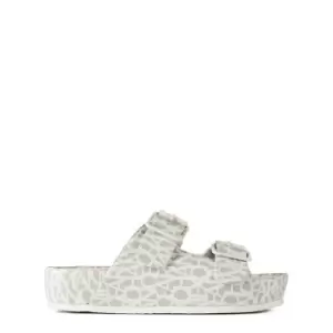 Armani Exchange Sandalcalf Pu with A - White