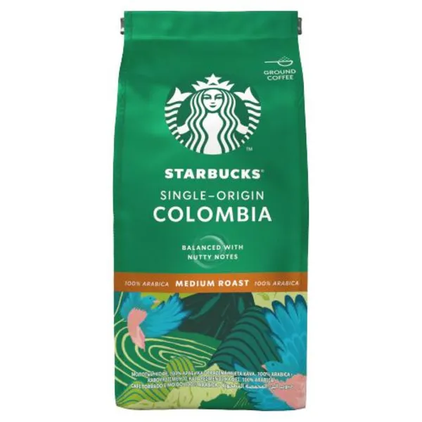 Starbucks Colombia Medium Roast Ground Coffee 200g