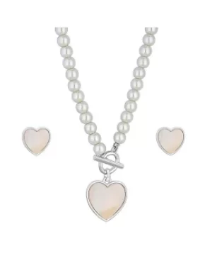 Mood Pearl Heart T Bar Set