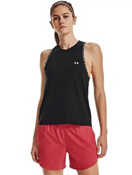 Under Armour Knockout Novelty Tank - Black/Multi, Black/Multi Size XS Women