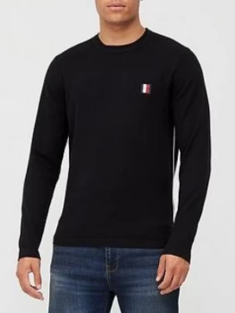 Tommy Hilfiger Modern Essentials Sweatshirt - Black, Size L, Men