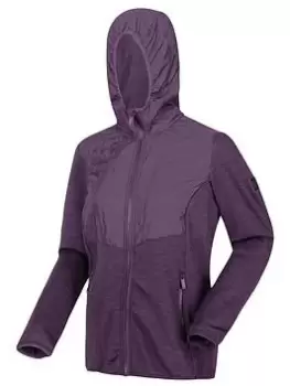 Regatta Upham Hybrid II Softshell Jacket - Purple, Purple, Size 8, Women