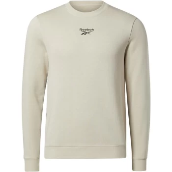 Reebok Tape Crew Sweatshirt Mens - Beige