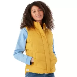 Joules Womens Corsham Padded Chevton Gilet Bodywarmer UK 12- Bust 37', (94cm)