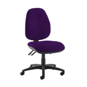 Dams MTO Jota High Back Operator Chair with No Arms - Blizzard Grey