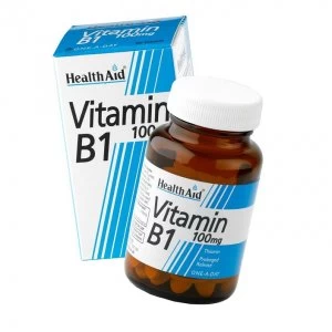 HealthAid Vitamin B1 100mg Tablets (Thiamin)