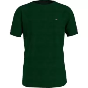 Tommy Hilfiger HWK Tape T Shirt - Green