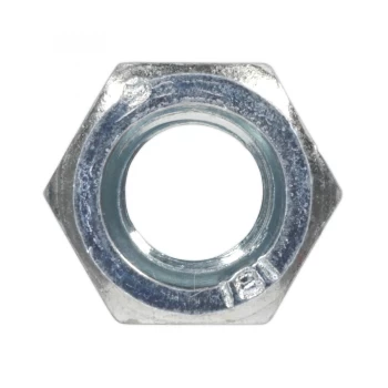 Sealey SN8 Steel Nut M8 Zinc DIN 934 Pack of 100