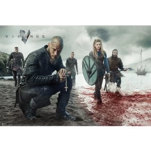 Vikings Blood Landscape Maxi Poster