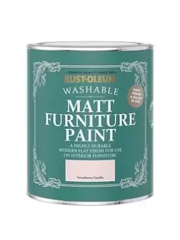 Rust-Oleum Matt Finish 750 Ml Furniture Paint - Strawberry Vanilla