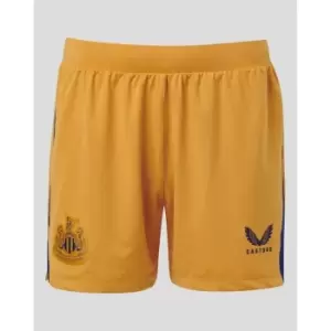 Castore Newcastle United Third Shorts Womens - Yellow