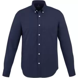 Elevate Vaillant Long Sleeve Shirt (XS) (Navy Blue)