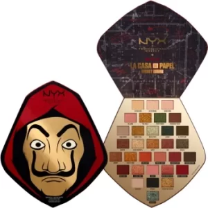 NYX Professional Makeup La Casa de Papel Mask Palette Eyeshadow Palette 32x0,09 g