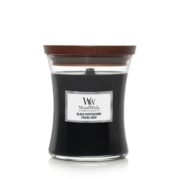 Woodwick Black Peppercorn Scented Candle 275g