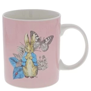 Peter Rabbit Garden Party Pink Mug