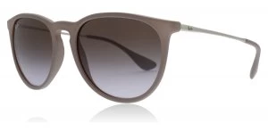 Ray-Ban Erika Sunglasses Dark Rubber 600068 54mm