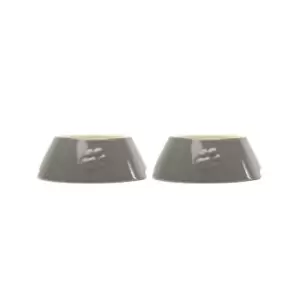 Scruffs Set of 2 Long Eared Dog Bowls Grey