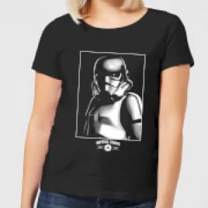 Star Wars Imperial Troops Womens T-Shirt - Black - XXL